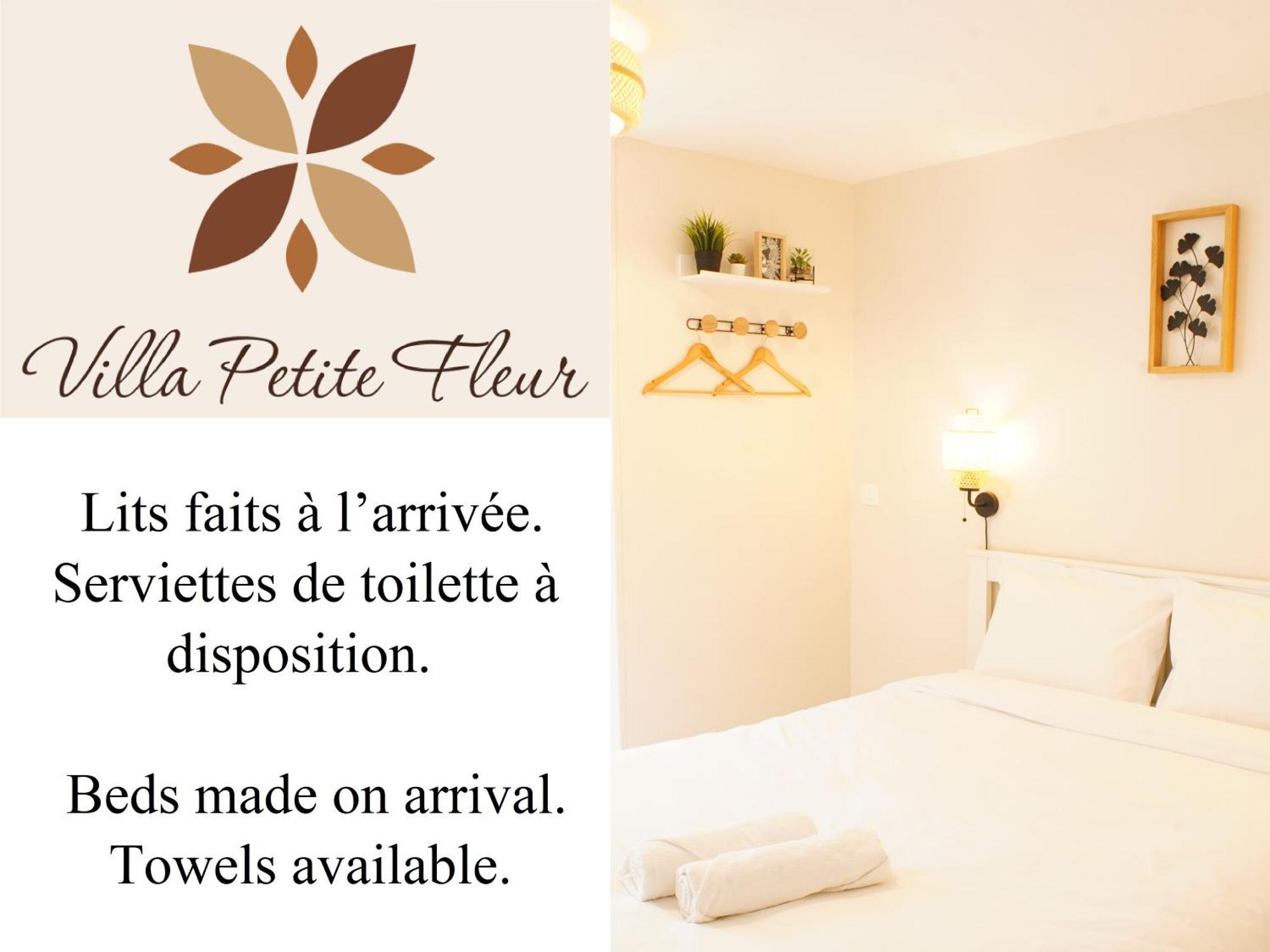 Villa Petite Fleur Proche Paris Cdg Disney Asterix Et Parc Des Expos Вильпаризи Экстерьер фото